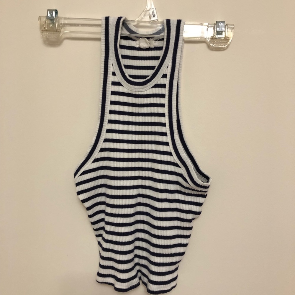 Garage Y2K ribbed tank top